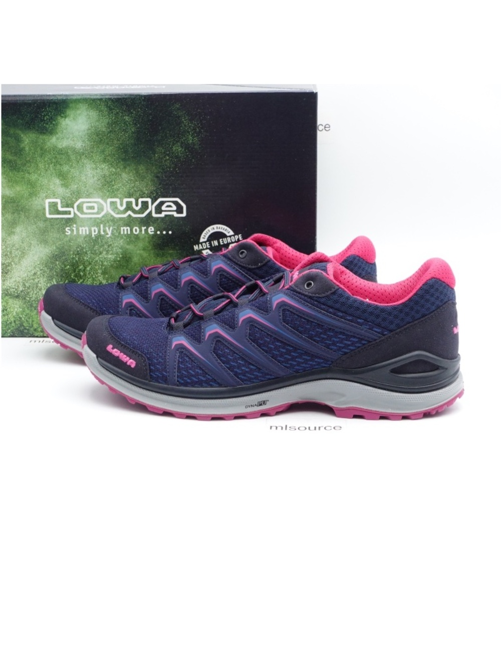 NEW Women's LOWA Maddox Trail Shoes 520607-6951 Navy/Berry